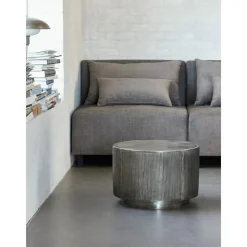 Tavolino Da Salotto Rotondo Con Frontale A Coste Rota*House Doctor Online