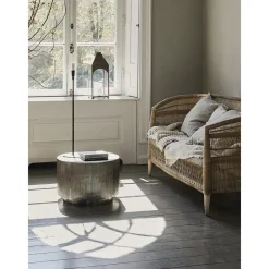 Tavolino Da Salotto Rotondo Con Frontale A Coste Rota*House Doctor Online