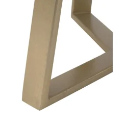 Tavolino Dorato Con Piano In Vetro Fortunata*Westwing Collection Discount