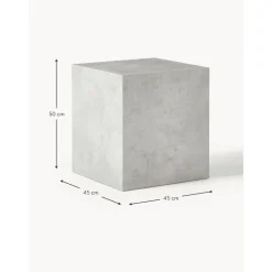 Tavolino Effetto Cemento Lesley*Westwing Collection Hot