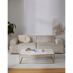 Tavolino Grande Da Salotto In Marmo Alys*Westwing Collection Fashion