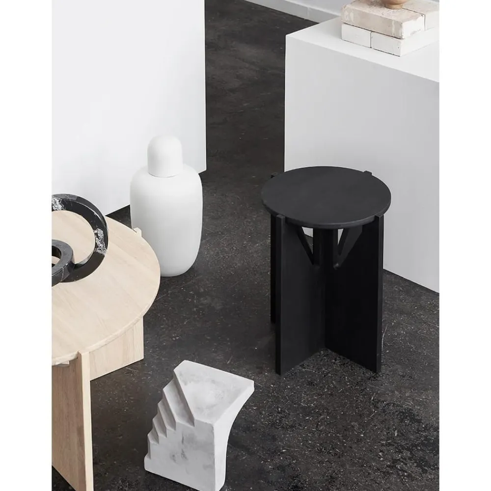 Tavolino In Legno Di Quercia Future*Kristina Dam Fashion