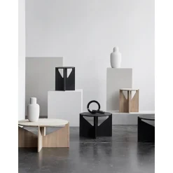 Tavolino In Legno Di Quercia Future*Kristina Dam Fashion