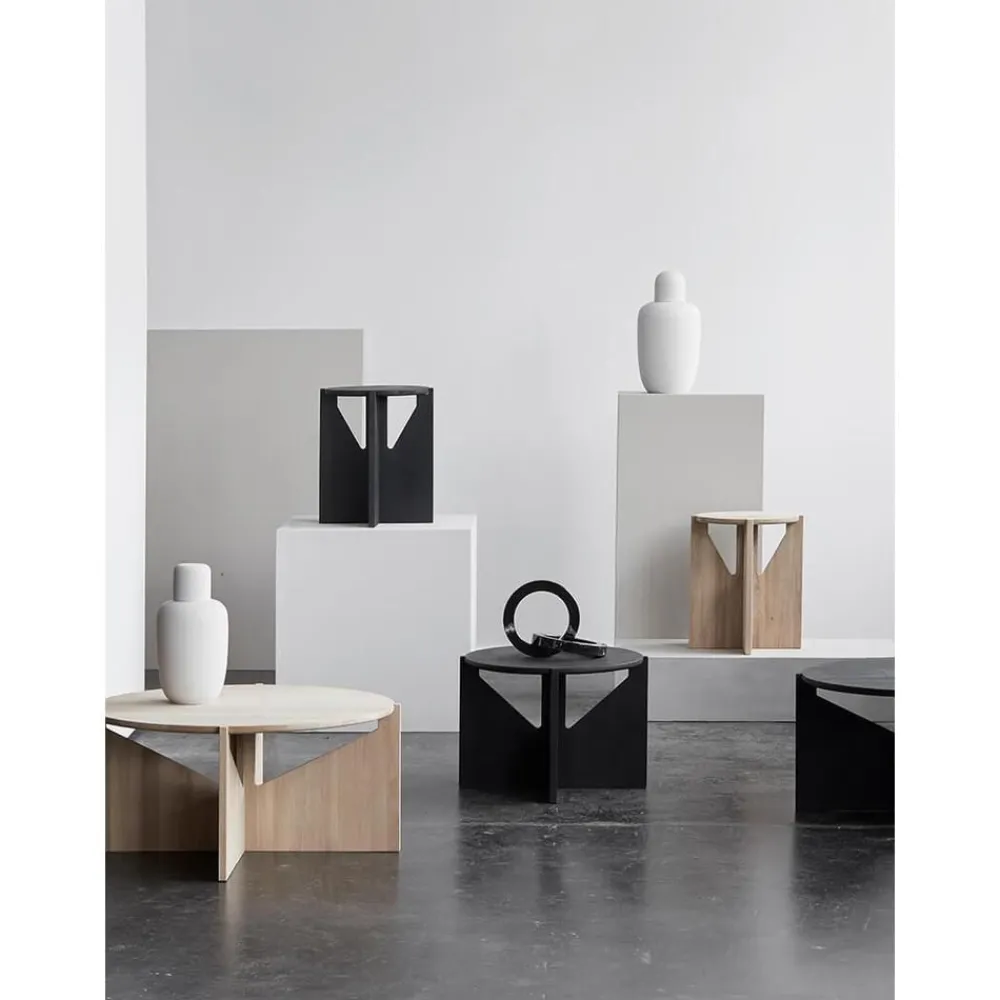 Tavolino In Legno Di Quercia Future*Kristina Dam Fashion