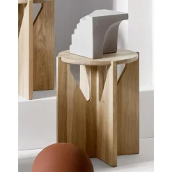 Tavolino In Legno Di Quercia Naturale Future*Kristina Dam Clearance