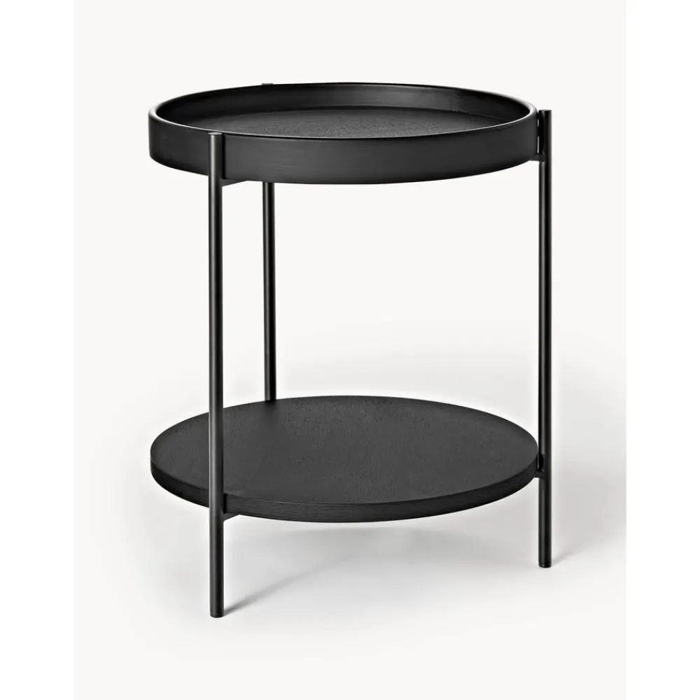 Tavolino In Legno Nero Renee*Westwing Collection Discount