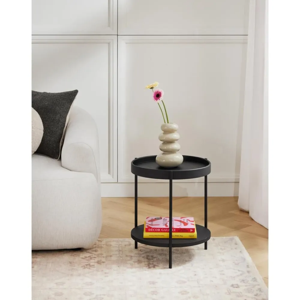 Tavolino In Legno Nero Renee*Westwing Collection Discount