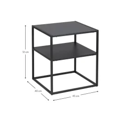 Tavolino In Metallo Con Ripiano Neptun*Westwing Collection Fashion