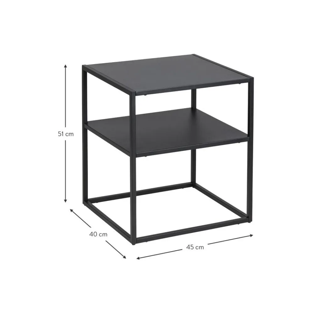 Tavolino In Metallo Con Ripiano Neptun*Westwing Collection Fashion