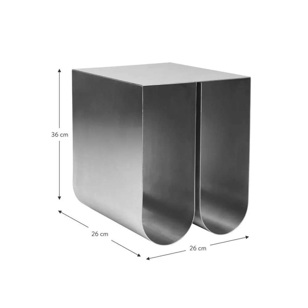 Tavolino In Metallo Curved*Kristina Dam Best