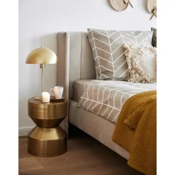 Tavolino In Metallo Dorato Juliana*Westwing Collection Best