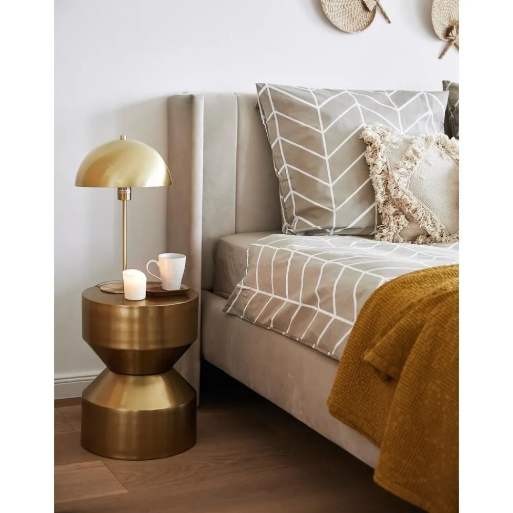 Tavolino In Metallo Dorato Juliana*Westwing Collection Best