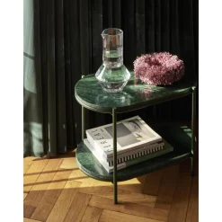 Tavolino Ovale In Marmo Nusa*Hübsch Outlet