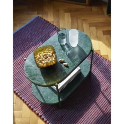 Tavolino Ovale In Marmo Nusa*Hübsch Outlet