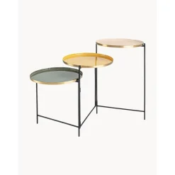 Tavolino Pieghevole Con 3 Piani Amrita*Bizzotto Clearance