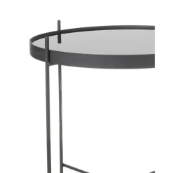 Tavolino Pieghevole Con Piano In Vetro Cupid*Zuiver Hot