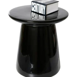 Tavolino Rotondo Con Finitura Lucida Earthenware*HKliving New