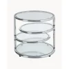 Tavolino Rotondo Con Piani In Vetro Dotts*Ellos Home Fashion