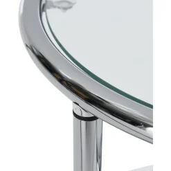 Tavolino Rotondo Con Piani In Vetro Dotts*Ellos Home Fashion