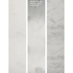 Tavolino Rotondo Con Piano In Marmo Alys*Westwing Collection Outlet