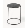 Tavolino Rotondo Con Piano In Marmo Ella*Westwing Collection Clearance