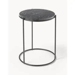 Tavolino Rotondo Con Piano In Marmo Ella*Westwing Collection Clearance