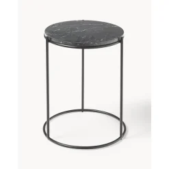 Tavolino Rotondo Con Piano In Marmo Ella*Westwing Collection Clearance