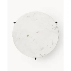 Tavolino Rotondo Con Piano In Marmo Ella*Westwing Collection Discount
