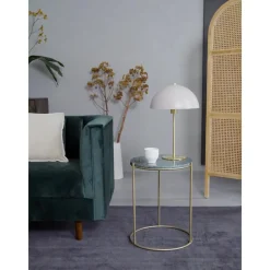 Tavolino Rotondo Con Piano In Marmo Ella*Westwing Collection Hot