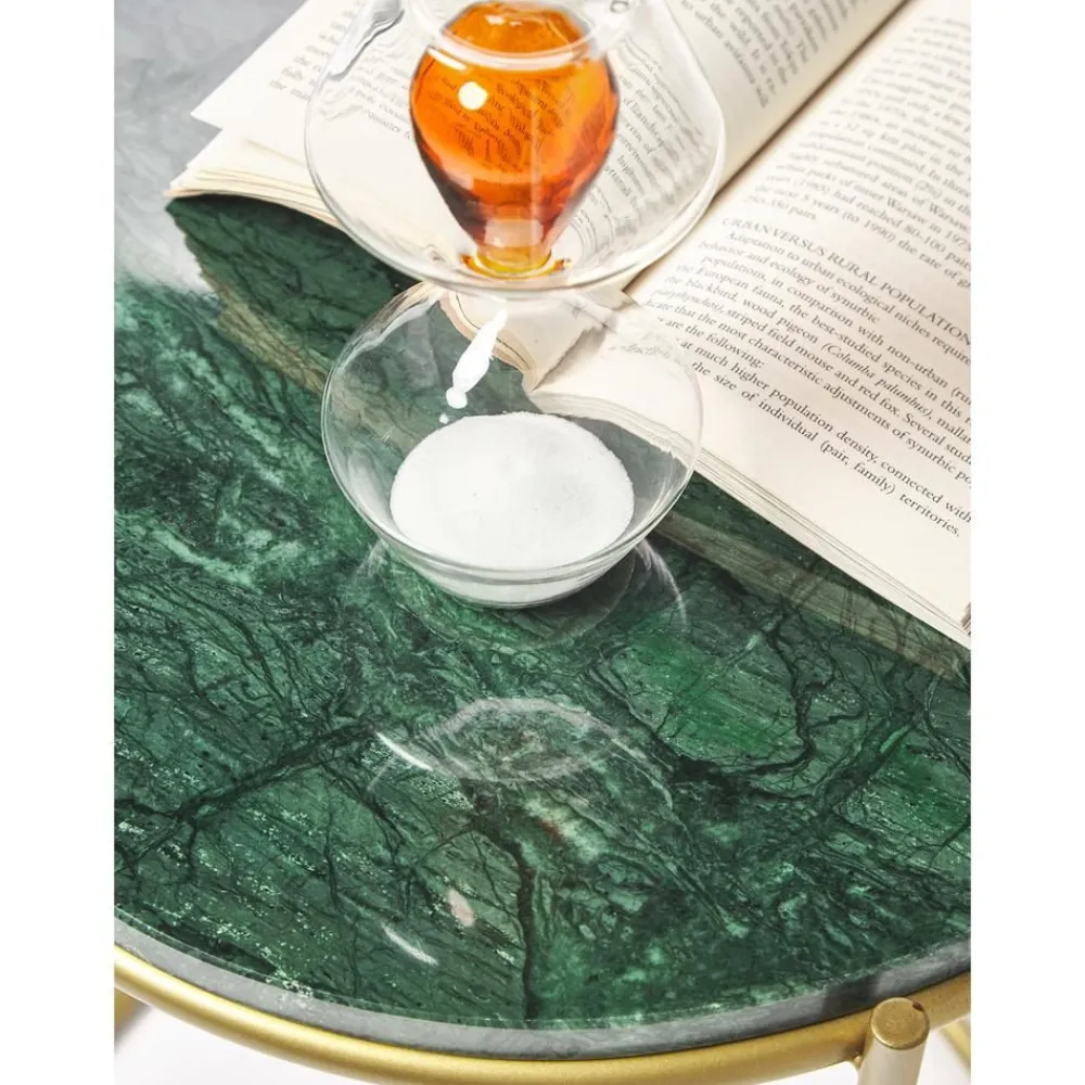 Tavolino Rotondo Con Piano In Marmo Ella*Westwing Collection Hot