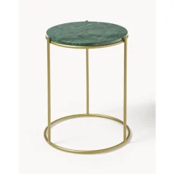 Tavolino Rotondo Con Piano In Marmo Ella*Westwing Collection Hot