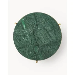 Tavolino Rotondo Con Piano In Marmo Ella*Westwing Collection Hot