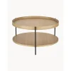 Tavolino Rotondo Da Salotto In Legno Renee*Westwing Collection Outlet