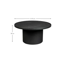 Tavolino Rotondo Da Salotto Winston*Dutchbone Online