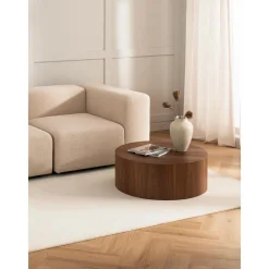 Tavolino Rotondo Da Salotto In Legno Dan*Westwing Collection Online