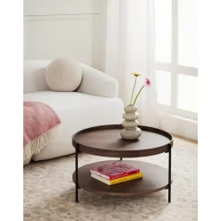 Tavolino Rotondo Da Salotto In Legno Renee*Westwing Collection Online