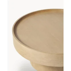 Tavolino Rotondo Da Salotto In Legno Di Mango Benno*Westwing Collection Discount