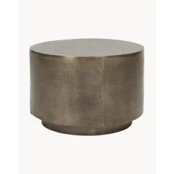 Tavolino Rotondo Da Salotto Con Finitura Anticata Rota*House Doctor Fashion