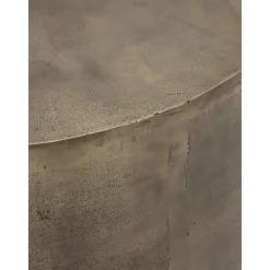 Tavolino Rotondo Da Salotto Con Finitura Anticata Rota*House Doctor Fashion