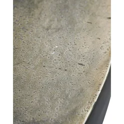 Tavolino Rotondo Da Salotto Con Finitura Anticata Rota*House Doctor Fashion