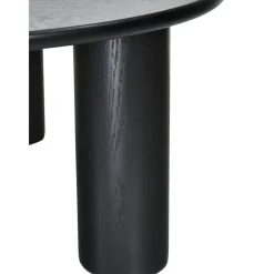 Tavolino Rotondo Da Salotto In Legno Di Quercia Didi*Westwing Collection New