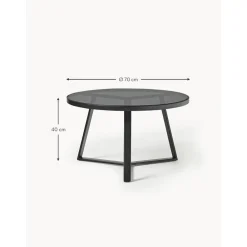 Tavolino Rotondo Da Salotto Fortunata*Westwing Collection Online