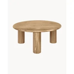 Tavolino Rotondo Da Salotto In Legno Di Quercia Didi*Westwing Collection Outlet