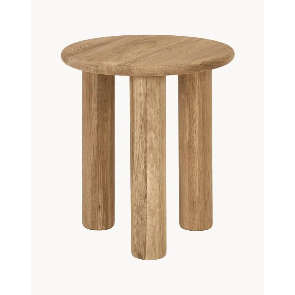 Tavolino Rotondo In Legno Di Quercia Didi*Westwing Collection Fashion