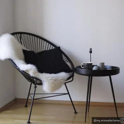 Tavolino Rotondo In Legno Di Mango Bowl*Mater Hot