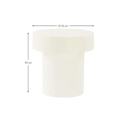 Tavolino Rotondo In Legno Di Mango Baratti*Jotex Best