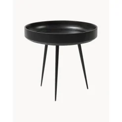 Tavolino Rotondo In Legno Di Mango Bowl*Mater Clearance