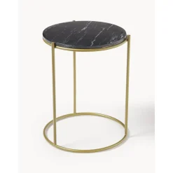 Tavolino Rotondo In Marmo Ella*Westwing Collection Outlet