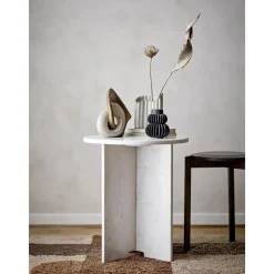 Tavolino Rotondo In Marmo Jasmina*Bloomingville Hot