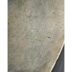 Tavolino Rotondo In Metallo Con Finitura Anticata Rota*House Doctor Sale